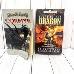 Forgotten Realms Cormyr Saga Trilogy PB Series Books 1 & 3 D&D First Print